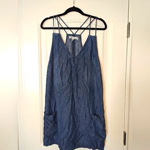 Abercrombie and Fitch denim dress L